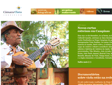 Tablet Screenshot of camaraclara.org.br